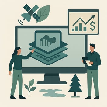 Monetizing Data Granularity in Nature-Related Risk Assessment