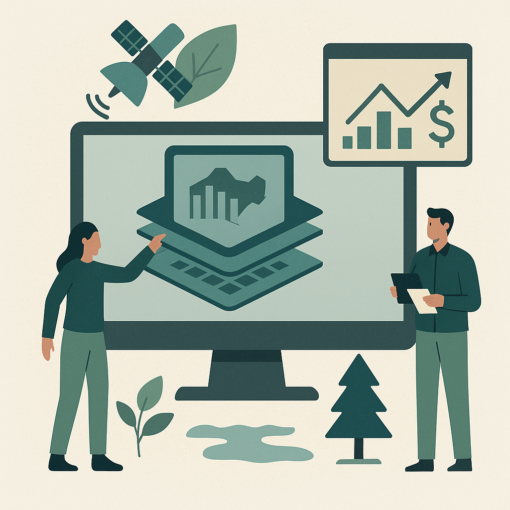 Monetizing Data Granularity in Nature-Related Risk Assessment